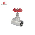 Globe valves for gas